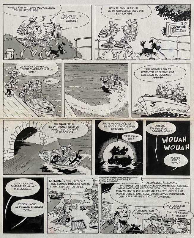 Mittéï, Nane et Mitsou - p.10 - Comic Strip