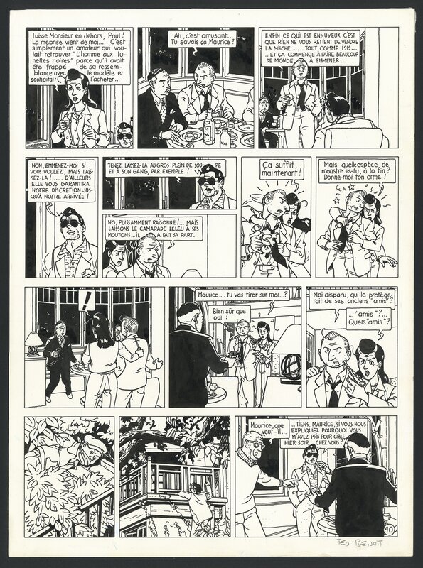 Ted Benoit, Ray Banana , Cité Lumière - Comic Strip