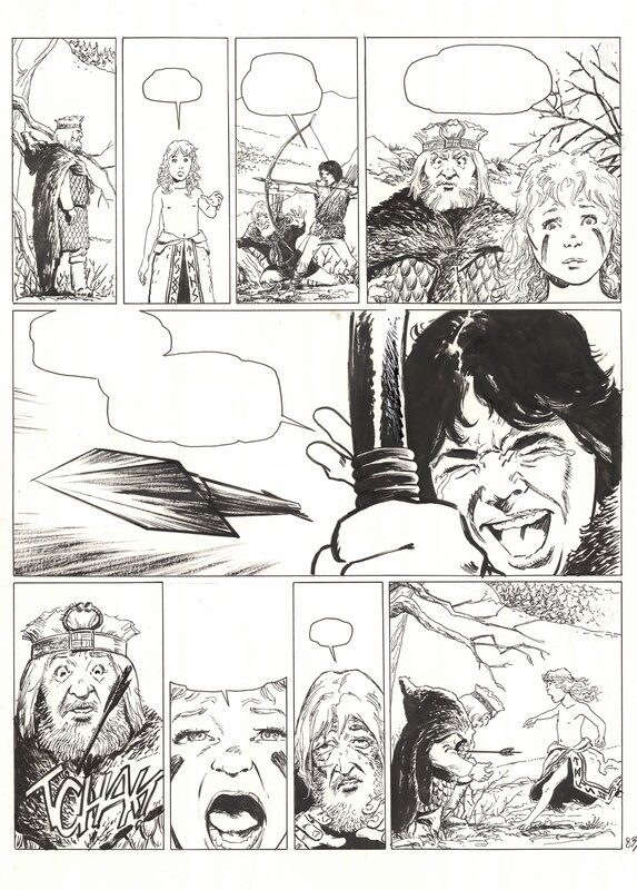 Robin Recht, Thorgal Saga, Adieu Aaricia, P. 86 - Comic Strip