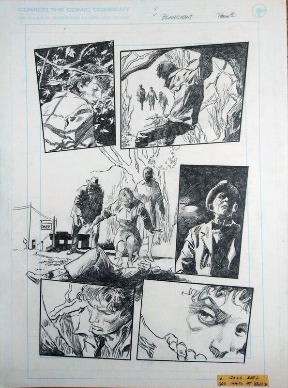 Bloodscent par Gene Colan - Planche originale