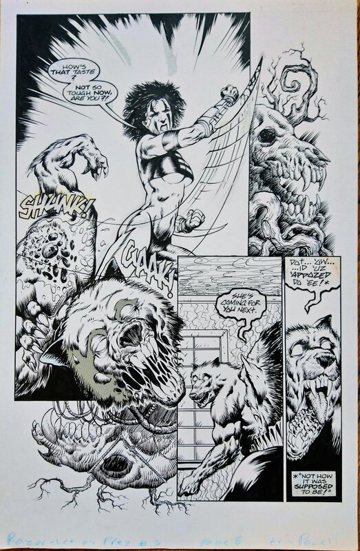 Eric Powell, Razor : Let us prey # 3 p. 08 - Planche originale