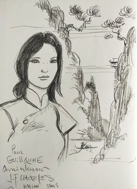 China li, tome 1 by Jean-François Charles - Sketch