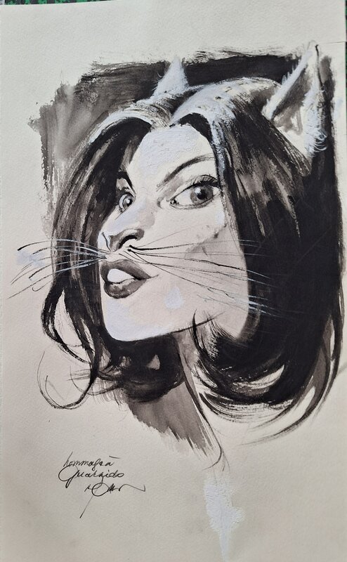 Hommage à Guarnido by René Follet - Original Illustration