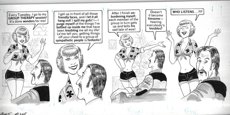 Dave Berg - MAD Art - Comic Strip