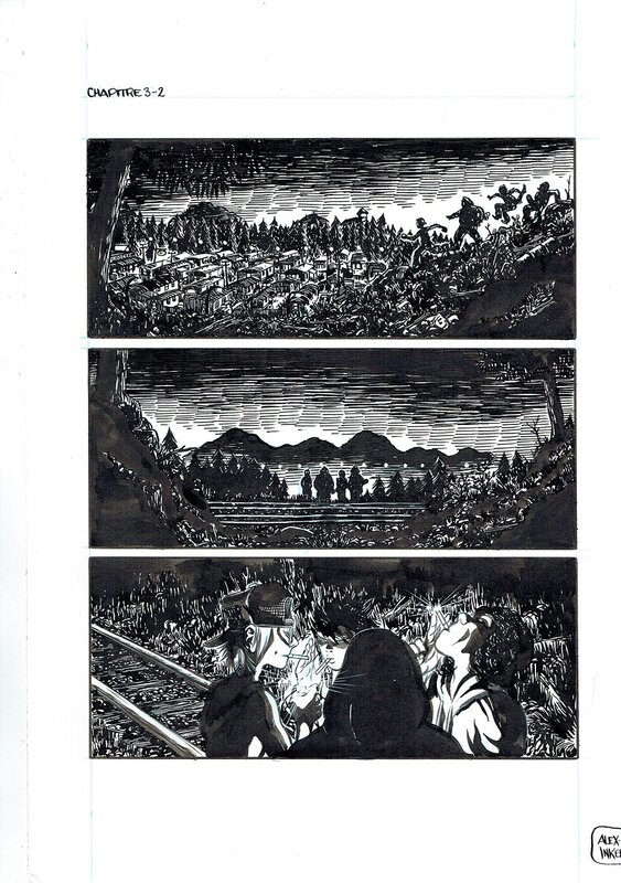 Colorado Train by Alex W. Inker - Comic Strip