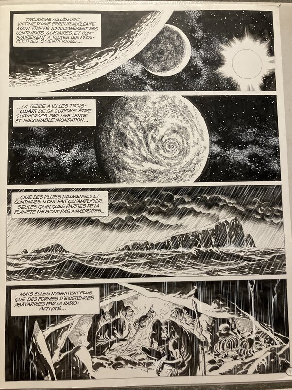 Les compagnons du nautilus - page 1 jean yves MITTON - Planche originale