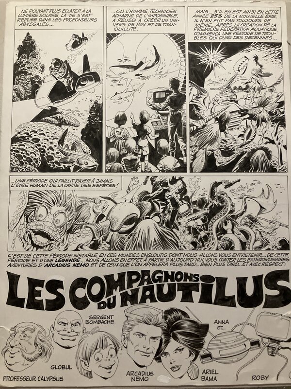 Les compagnons du nautilus page 2 jean yves MITTON - Planche originale