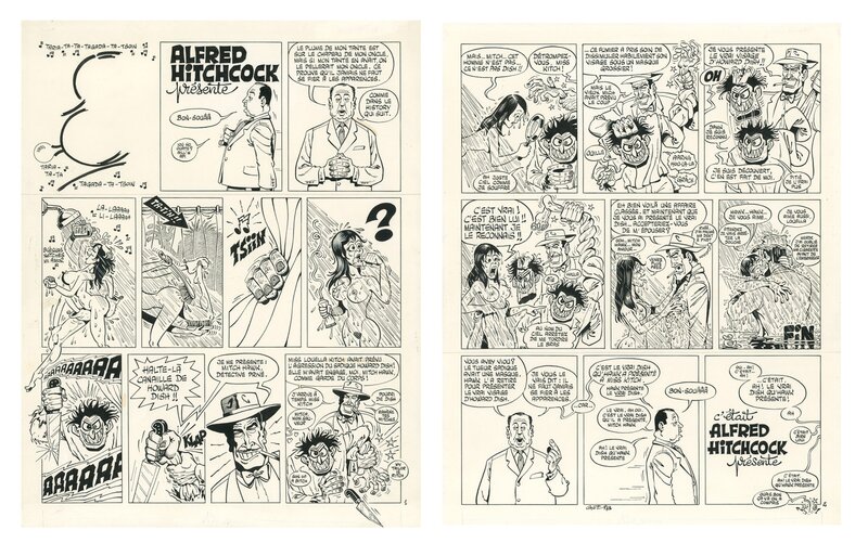 For sale - Gotlib, Alfred Hitchcock présente, Rubrique-à-brac - Comic Strip