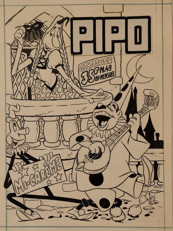 Pipo 49 par Cézard - Couverture originale