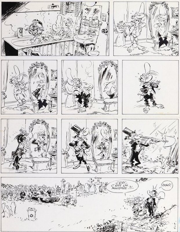 Marc Hardy - Pierre Tombal -  Spirou n°2649 du 18 janvier 1989 - Planche originale