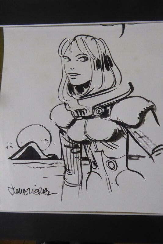 Laureline par Jean-Claude Mézières - Dédicace