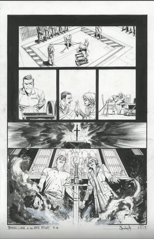 Sean Murphy, Batman: Curse of the White Knight, issue 5, page 12 - Comic Strip