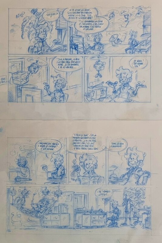 En vente - Voogle par Grégory Lange - Planche originale