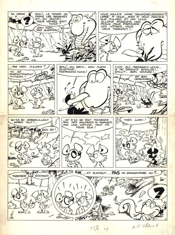 Dupa : Chlorophylle tome 10 planche 6 - Comic Strip