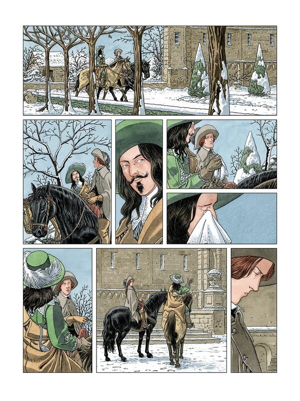 For sale - Milan Jovanovic, Les 7 Vies de l’Épervier, le fils d'Ariane, planche 10 - Comic Strip