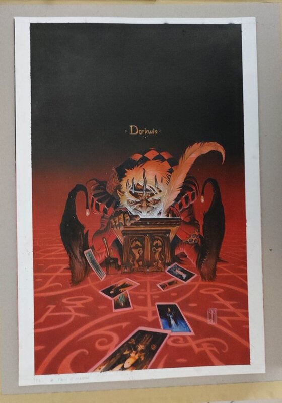 Olivier Ledroit, Dworkin - Les neuf princes d'Ambre - Original Illustration