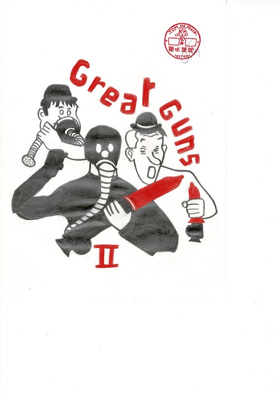 Great Guns 2 par Tom de Pekin - Illustration originale