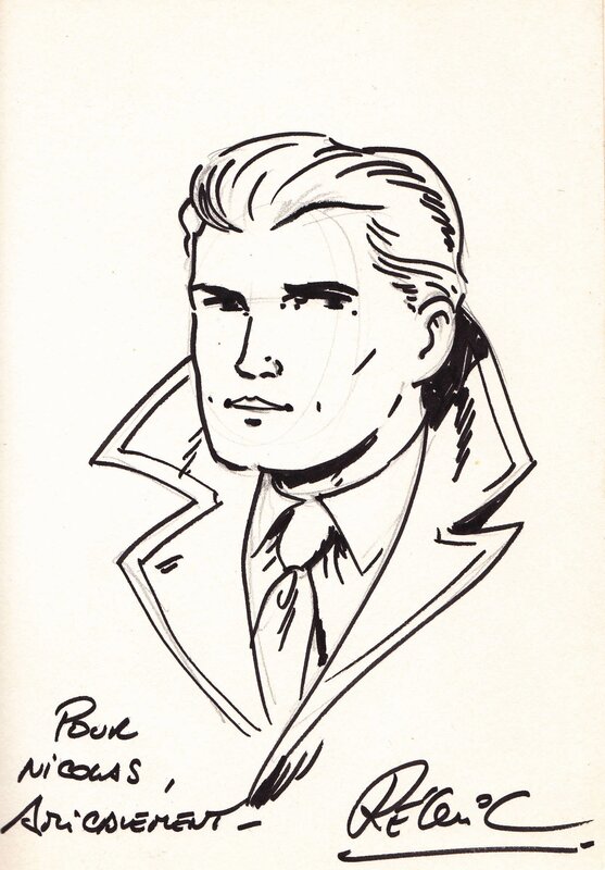 Lefranc par Régric - Dédicace