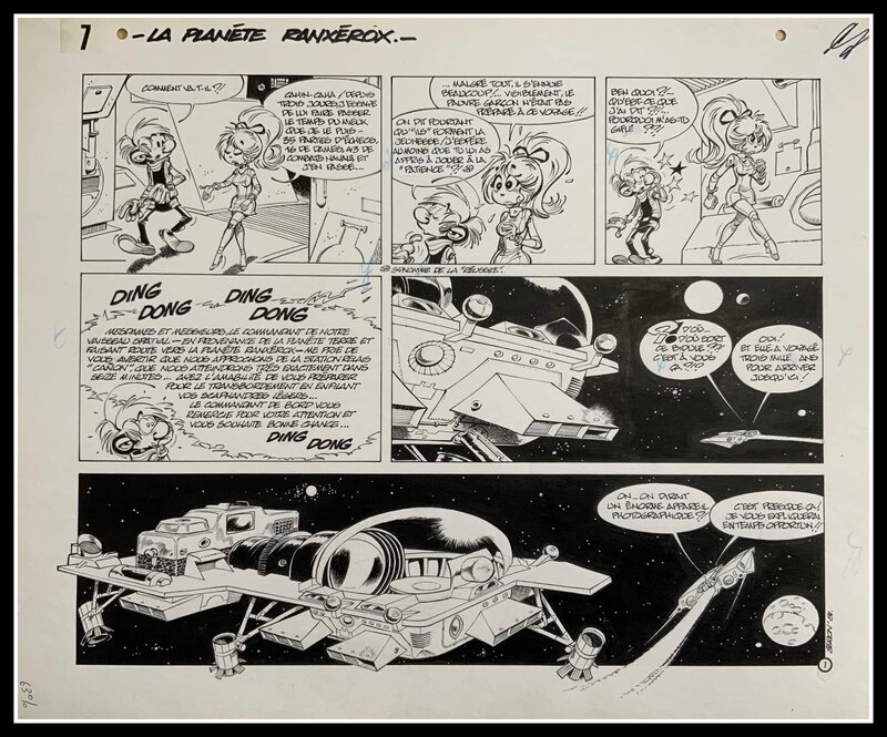 Pierre Seron, Petits Hommes: Planète Ranxerox - Comic Strip