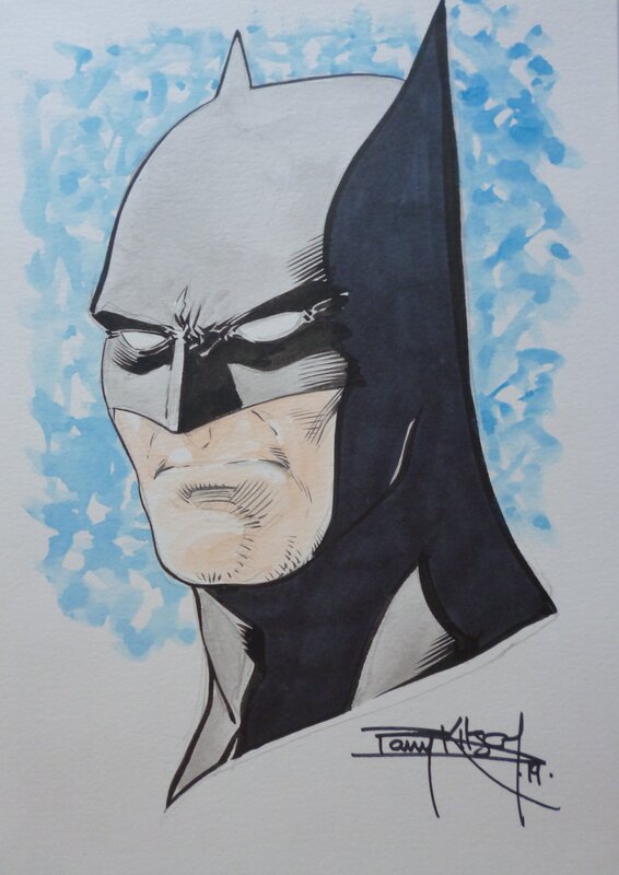 Batman par Barry Kitson - Illustration originale