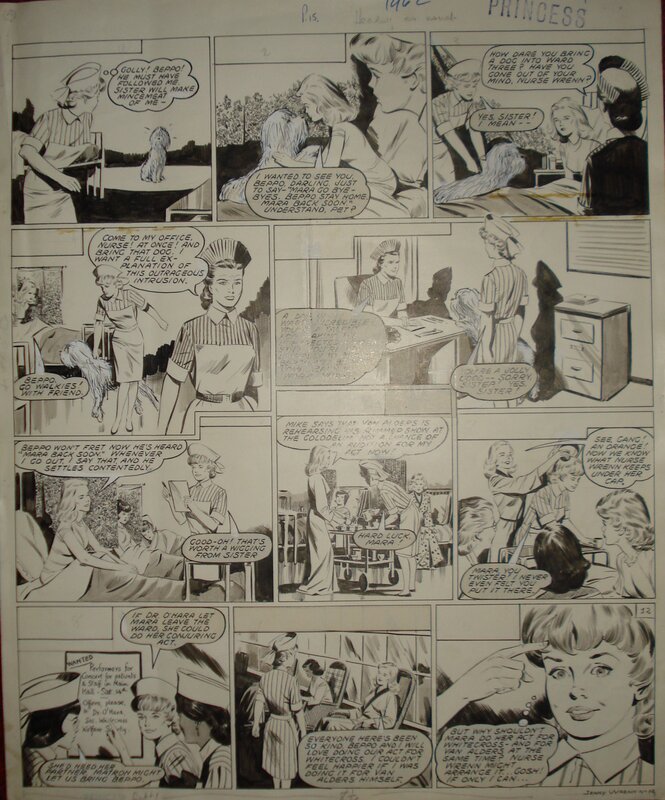 Jenny Wrenn by Jean Sidobre - Comic Strip
