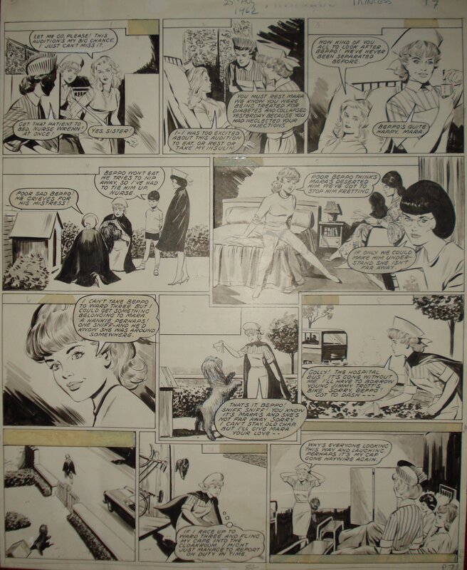 Jenny Wrenn by Jean Sidobre - Comic Strip