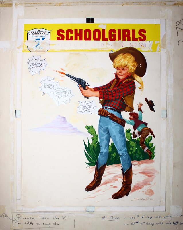 Schoolgirls 278 by Jean Sidobre - Original Cover