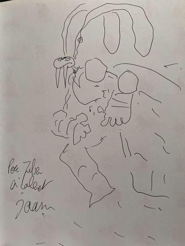 Donjon Crépuscule by Joann Sfar - Sketch