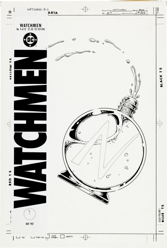 Watchmen par Dave Gibbons, John Higgins - Planche originale