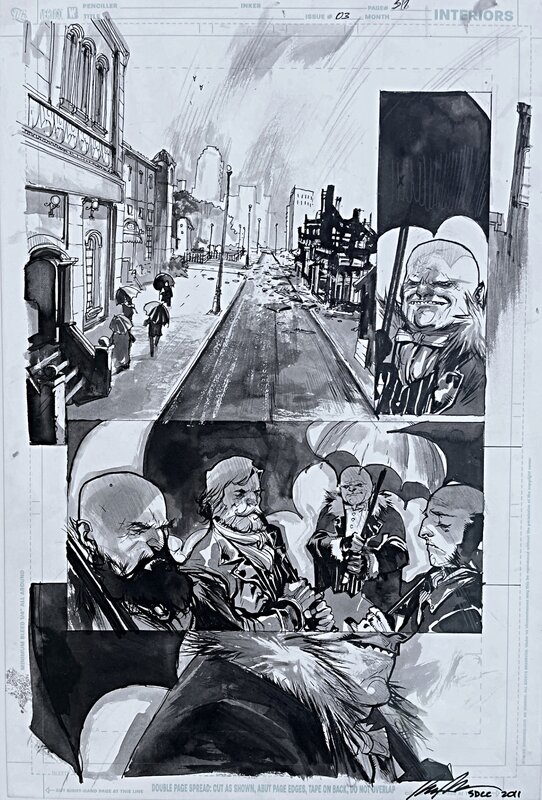 Rafael Albuquerque, American Vampire #03 p.31 - Comic Strip