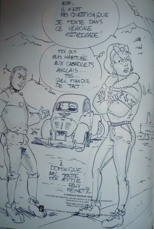Félix Meynet, Double M - Le trésor des Chartreux - Sketch