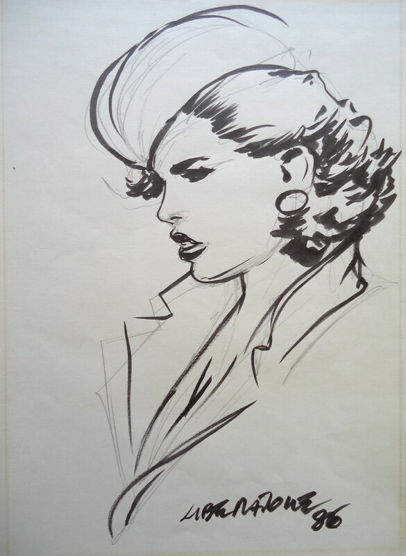 Femme par Liberatore - Illustration originale