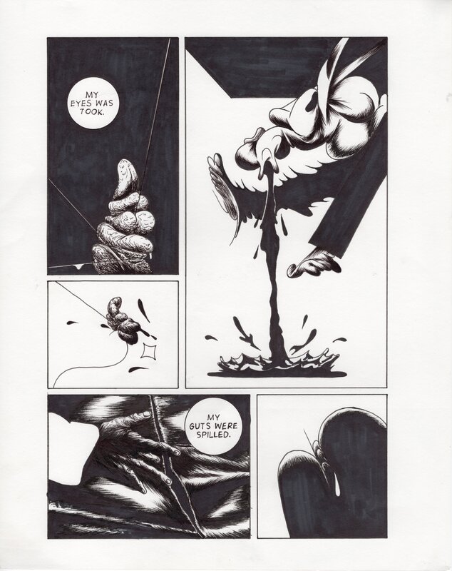 Bhanu Pratap, Cutting Season (2024) pg.38 / Croaning (2022) pg.2 - Planche originale
