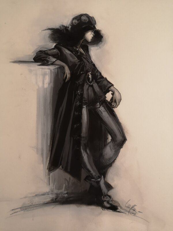 Mathieu Lauffray, Raven - Lady Darksee - Original Illustration