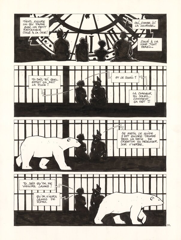 Christophe Chabouté, Exception n°1 : Planche n°150 de Musée - Comic Strip