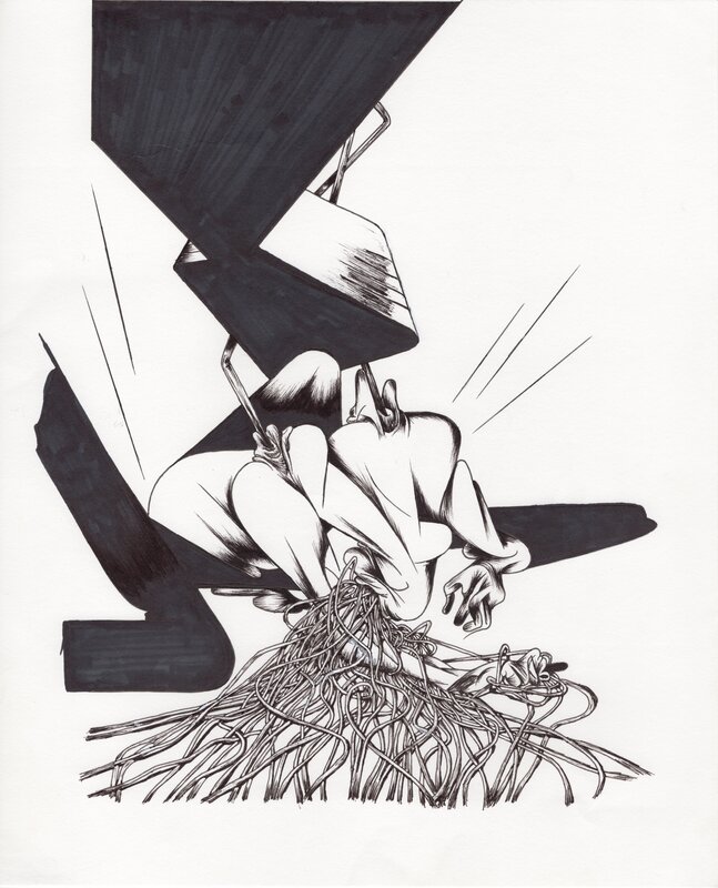Bhanu Pratap, Cutting Season (2024) pg.40 / Croaning (2022) pg.4 - Planche originale