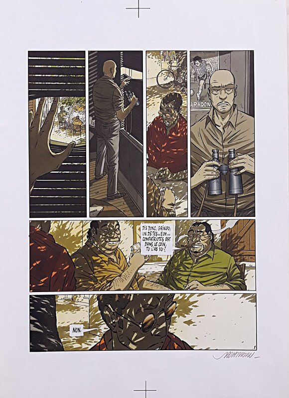 Le Tueur by Luc Jacamon, Matz - Comic Strip