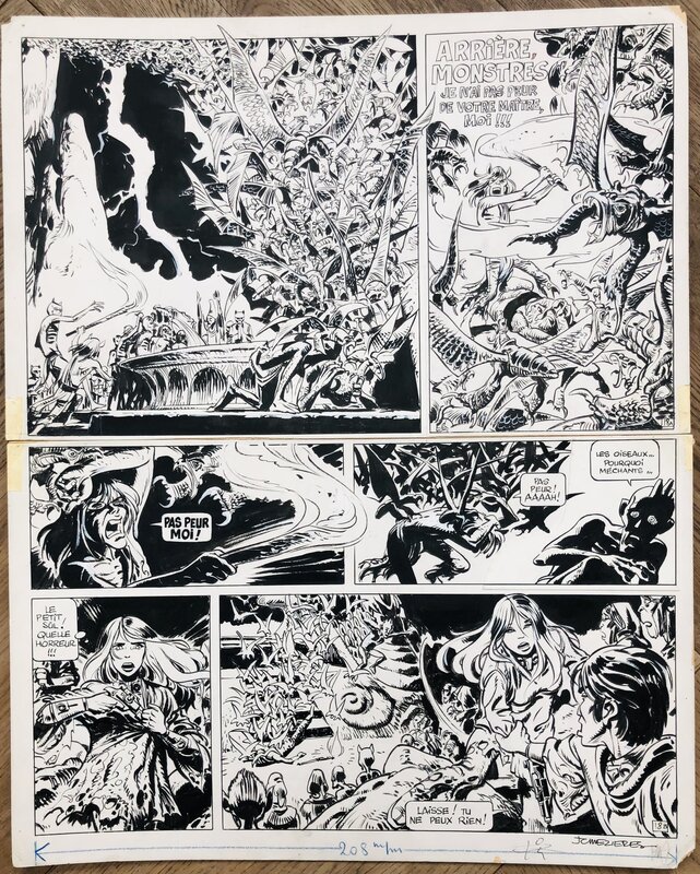 Jean-Claude Mézières - Valérian & Laureline - Les Oiseaux du Maître (5) - 1973 - p18 - Comic Strip