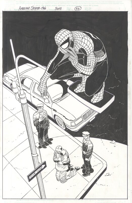 John Romita Jr., Amazing Spider-Man 505 page 22 - Planche originale