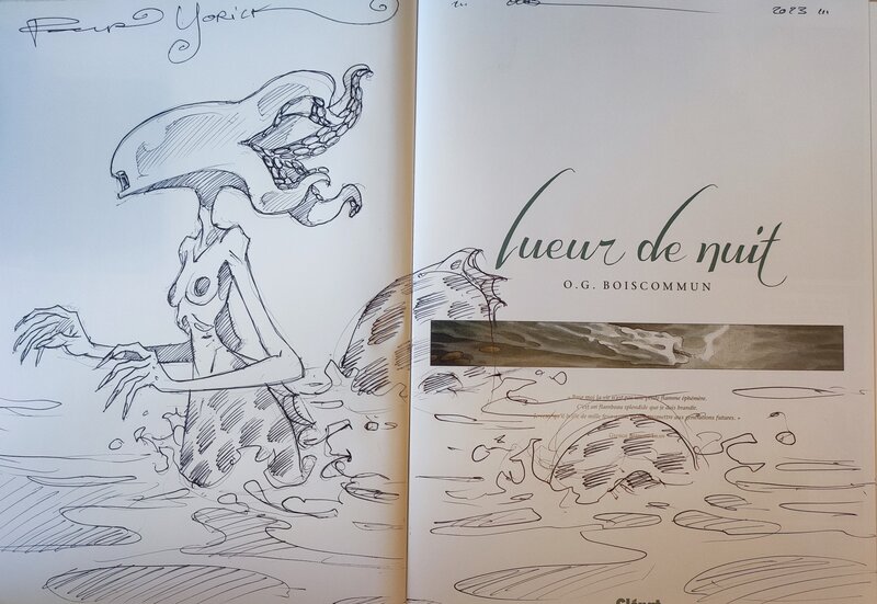 Olivier Boiscommun, Lueur de nuit (one shot) - Sketch