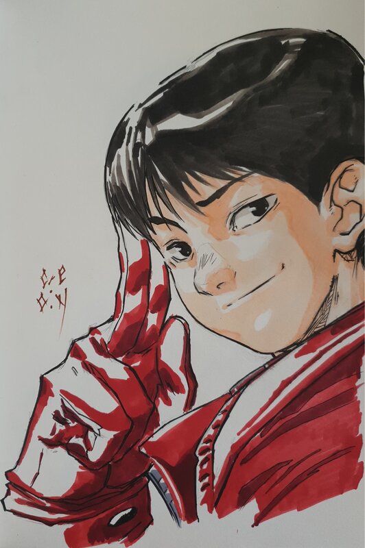 Kaneda par Creon - Dédicace