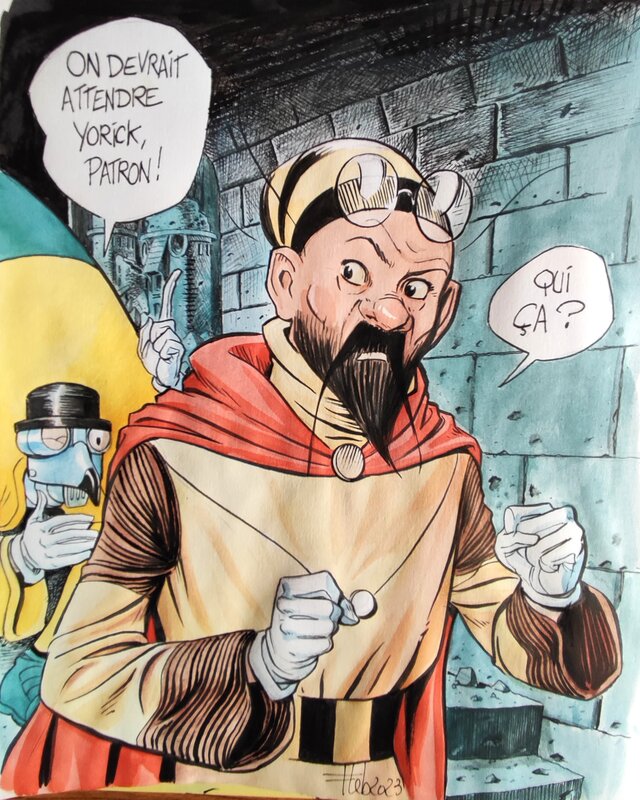Fabrice Lebeault, Horologiom T.2 L'instant du Damokle - Sketch