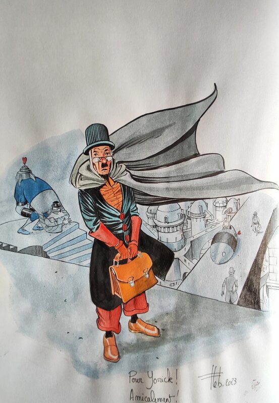 Fabrice Lebeault, Horologiom T.3 Nahédig - Sketch