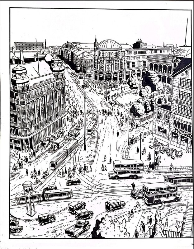 Jason Lutes, Berlin City of Stones page 18 - Comic Strip