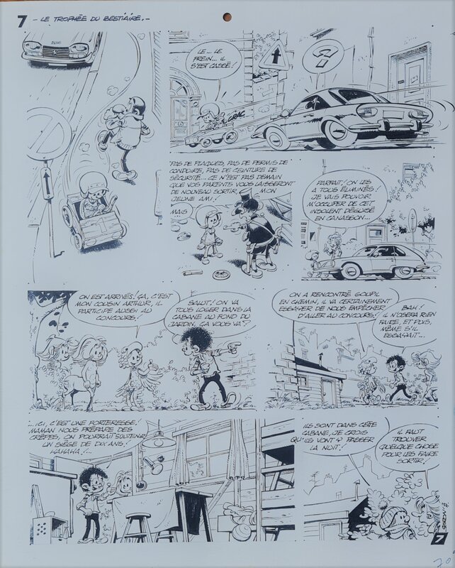 Pierre Seron, Trophée du bestiaire - Comic Strip