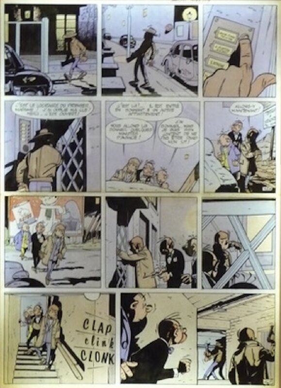 Maurice Tillieux, Gil Jourdan tome 3 planche 42 - Comic Strip