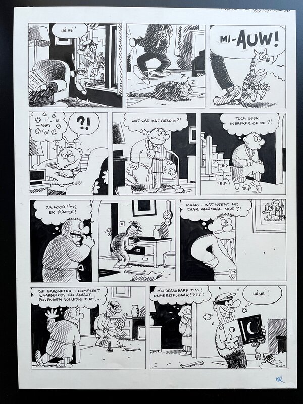 Tom Carbon by Luc Cromheecke - Comic Strip