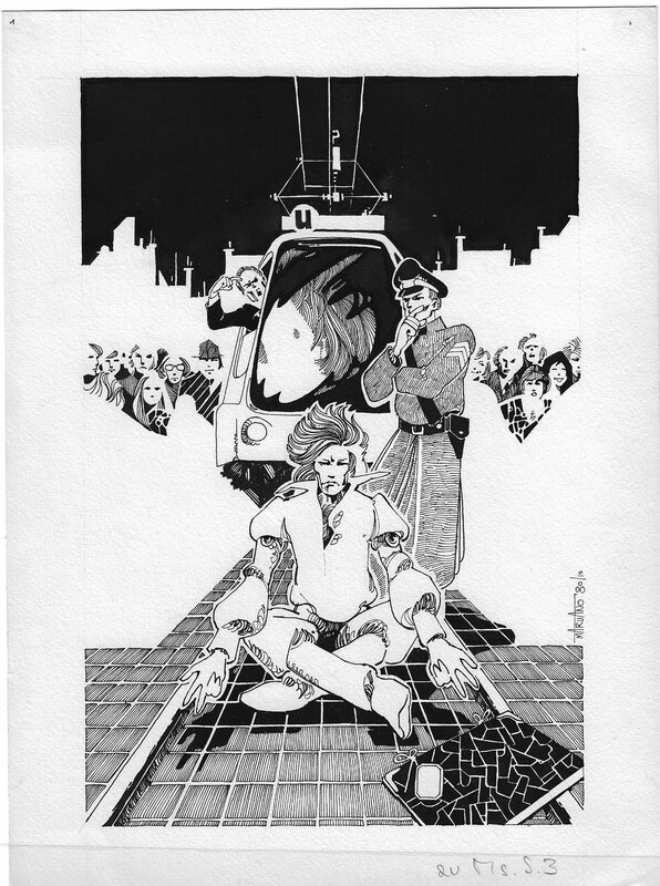 Marvano, Sam of de pluterdag 1/12 - Original Illustration