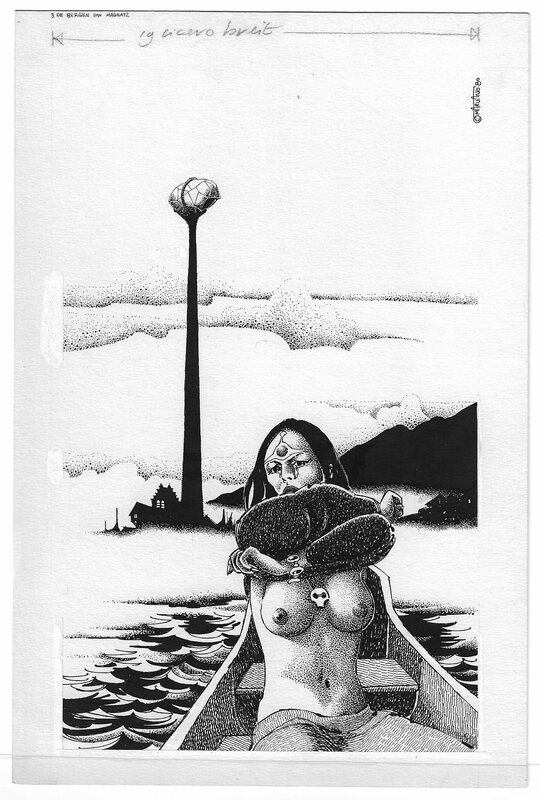 Marvano, Eyes of the Overworld 3/7 (Jack Vance) - Illustration originale