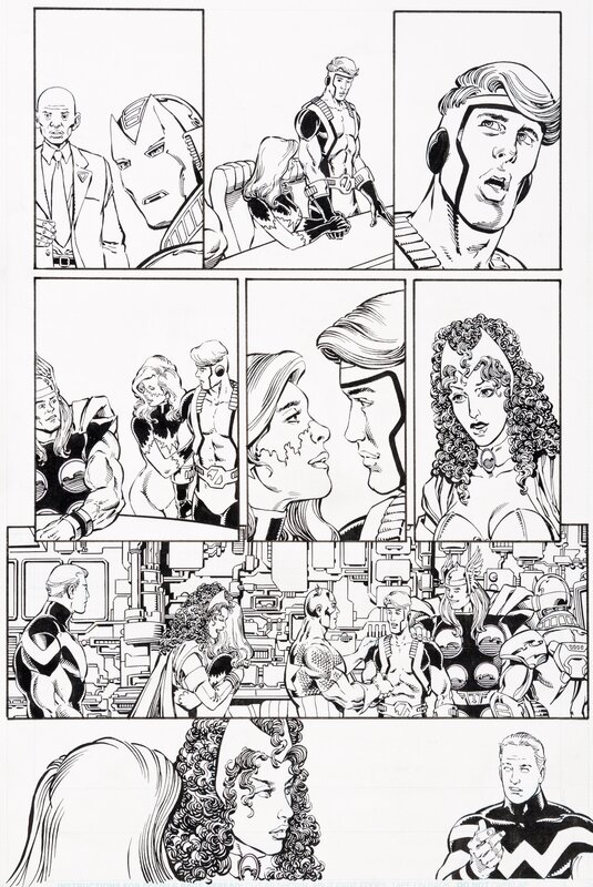 Avengers - #27 p3 by George Perez, Al Vey - Comic Strip